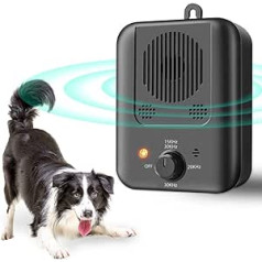 TYVIFKE Anti-Bell-Hunde-Ultraschall, Anti-Bell, automātikas Anti-Bell-Gerät, Ultraschall, wasserdicht, für kleine und große Hunde, innen & außen