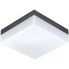 EGLO SONELLA Outdoor Light Plastmasa Integrēta, 8,2 W, Sudraba