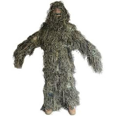 Enkrio Woodland Ghillie костюмы 5 шт. камуфляжная одежда камуфляжные костюмы комплект джунгли лес дизайн охотничий комплект для мужчин