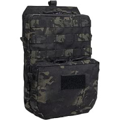 EXCELLENT ELITE SPANKER Tactical Molle mitrināšanas komplekts 3L dzeramajam ūdenim urīnpūšļa Molle veste aksesuāri hidratācijas mugursoma Multicam