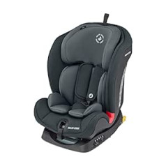 Maxi-Cosi Titan Grows with Your Child Seat, 9-36 kg, 9 Months-12 Years, Baby Car Seat, ISOFIX, Top-Tether, Headrest/Belt Adjustment, 5 Reclining Positions, Padded Insert, Basic Grey