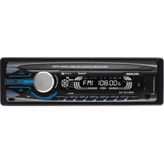 Radijas sct 5017bmr power 4x40w bluetooth su mikrofonu usb/sd/mmc, mp3,wma