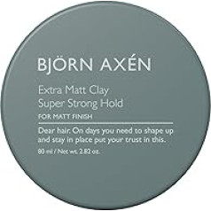 ‎Björn Axén Bjorn Axen Extra Matt Clay Super Strong Hold Clay Unisex 76,5 g