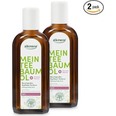 Alkmene My Tea Tree Oil Scalp Tonic 2 x 250 мл Устранение зуда 100% подтверждено - Натуральное масло чайного дерева, веганское и климатически нейтральное - Успо