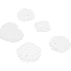 Minkissy 5pcs nail art silicone mould flowers silicone moulds for resin handmade mould silicone moulds nail art accessory manicure moulds three-dimensional mould daisies 3d silica gel