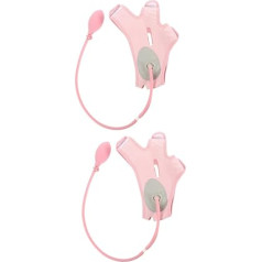 ‎Minkissy minkissy Pack of 2 Piepūšamās sejas jostas Facelifting Bandage Face Slimming Band V Shape Face Band T Tool Face Belt Double Chin V Line Lifting Plaster Waist Band