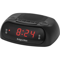 Kruger&Matz KM0824 AM/FM Radio Alarm Clock 220V / 2x AAA