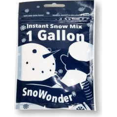 SnoWonder Instant Snow Powder Mākslīgais sniegs Instant Powder Snow Cloud Slime 4 litri