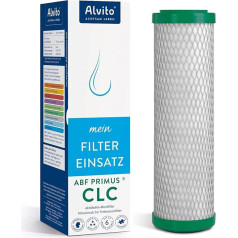 Alvito filtra kārtridža filtrs ar aktivēto ogli ABF Primus® Duplex® SD/CLC/EM/SD (dzeltens, zils, zaļš, sarkans) | (Primus CLC green)