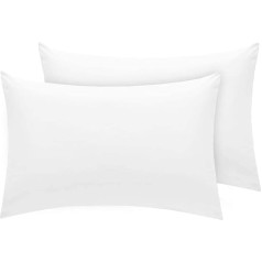 400 Thread Count Extra Deep Fitted Sheets 100% Egyptian Cotton Sateen King Pillowcases White