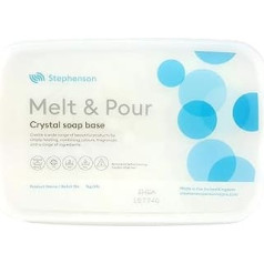 Stephenson Melt and Pour Soap Base Shea Butter SLS-FREE (2x 1 кг)