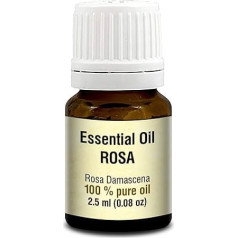 Rožu ēteriskā eļļa - Rozā Damascena 2,5 ml - Bulgāru - Dabīgā eļļa - Ķermeņa kopšanai - Relaksācija - Telpu aromāts - Aromterapija - Aromterapija