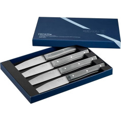 Opinel Facette Slate 254650 Galda nažu komplekts ar 4 nažiem, kas izgatavoti no nerūsējošā tērauda MA5 tērauda