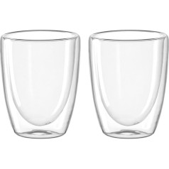 LEONARDO HOME Duo divsienu krūzes, komplekts ar 2 krūzēm, 300 ml, 053060, stikls, 300 ml