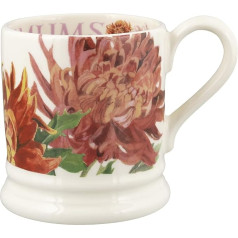 Emma Bridgewater Liels krūzis 1/2 Pint, keramikas kafijas krūzis, liels - keramikas krūzis, kapučīno, latte, kafijas, tējas krūze - skaisti krūzji, dzimšanas dienas dāvana - kafijas krūze Chrysanthemum