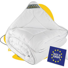 SLEEP COMFY grezna 4 sezonas silta sega, visu sezonu sega 200x200 cm 100% Oeko -TEX sega, sega vasarai un ziemai, ziemas sega, ziemas sega, ziemas sega, guļamvieta, divvietīga sega.