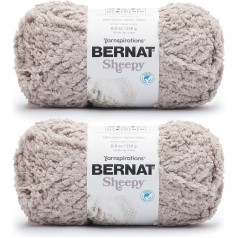 Bernat Sheepy Bunny Brown dzija - 2 iepakojumi pa 250g - Neilons - 6 Super Bulky - Adīšana / Tamborēšana