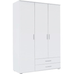 Avanti Trendstore - Шкаф с распашными дверцами Альпийский белый, около 127 x 188 x 52 см