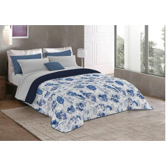 Italian Bed Linen MB HOME ITALY Fantasy Winter Quilt, samts, migla, 220 x 260 cm