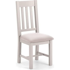 Julian Bowen Richmond Dining Chair, Set of 2, Grey