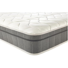 Aspire Beds 6000 Diamond Pocket Spring & Memory Foam Topper Luxury Sleep Surface Ultimate Mattress 4ft 6 Double