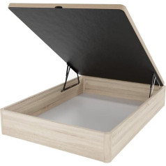 Duérmete Online DUÉRMETE ONLINE - Super Reinforced Folding Bed with Breathable Lid 150 x 190 cm + Tools Included - Cambria