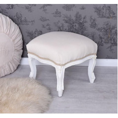 Palazzo Int Cat689b01 Palazzo Shabby Chic Stool White