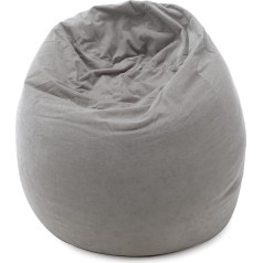 Kinzler K-11001/30 Amara Bean Bag 110 cm sudraba krāsā