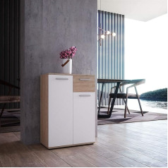 Newroom Kumode ar atvilktnēm Bufete Modern Highboard skapis Bufete ar atvilktnēm Kumode ar atvilktnēm Daudzfunkcionāla kumode 1 un 2 II 60 x 85 x 35 cm II 60 x 85 x 35 cm II