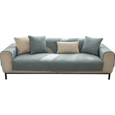 AQQWWER Sofa pārklājs, dzīvojamās istabas pretslīdēšanas kombinācija, dīvāna spilvena pārvalks, pilns mēbeļu komplekts