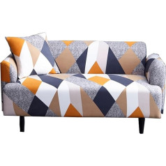 AQQWWER Sofabezüge Living Room Printed Sofa Cushion Cover, Elastic Sofa Seat Cover