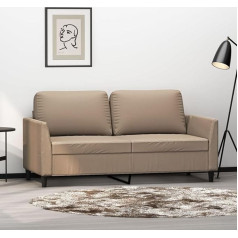 ZEYUAN 2-Sitzer-Sofa Cappuccino-Braun 140 cm Kunstleder, Sofas & Couches, Sofa Wohnzimmer, Sofa Für Jugendzimmer, Relaxsofa, Sofa Für Schlafzimmer, Polstersofa - 359337