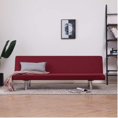 Chenshu Sofa Bed, Sofa Bed, Sofa Bed, Couch with Sleep Function, Sofa Bed, Sofas & Couches, Sofa Bed, Wine Red Polyester