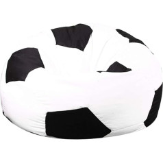 Riyifer Klasisks Beanbag futbola raksts apdares dīvāns Bean Bag Cover 100 % kokvilnas audekls mazgājams Cuddly Cover elegants krēsls guļamistabā