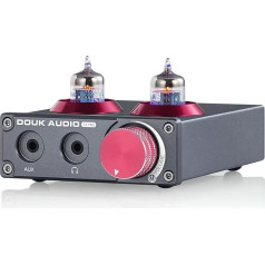 Douk Audio T4 PRO Mini Valve Tube MM Phono Amplifier GE5654 lampu priekšpastiprinātājs Mājas Stereo Audio priekšpastiprinātājs Galda austiņu pastiprinātājs