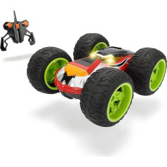 Dickie Toys RC Monster Flippy, RTR, rotaļu mašīna ar radio tālvadības pulti, rotācijas un apgāšanās funkcija, ar vieglām, augstas veiktspējas gumijas riepām, ātrums līdz 10 km/h, no 6 gadu vecuma.