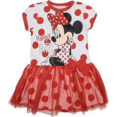 Disney Minnie Mouse Mickey Mouse Tulle Dress for Toddlers to Adults, White, gold