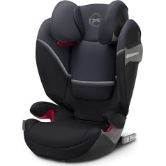 Детское автокресло Cybex Gold Solution S-Fix, Для автомобилей с ISOFIX и без, группа 2 / 3 (15 - 36 кг), примерно с 3 до 12 лет, гранитно-черный