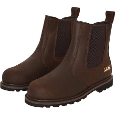 JCB - Farley Dark Brown Dealer Boot - Сапоги для мужчин - Защитная обувь - Водостойкая - Мужская обувь - Рабочая и универсальная обувь для мужчин