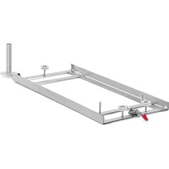 Wiesenfield WIE-BE-2 Stieples spriegotājs Biškopja nerūsējošā tērauda 700 x 260 x 75 mm Biškopja stieples spriegotājs Stieples spriegotājs Stieples spriegotāja rāmis Bišu rāmja stieples spriegotājs