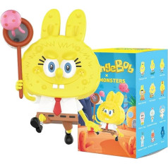 POP MART Labubu Spongebob Series-12PC Pop Figures Random Figures Action Figures Kolekcionējamas figūriņas un kolekcionāru mākslas rotaļlietu figūriņas Dāvana