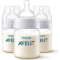 Avent Classic+ Pudele barošanai 125 ml - 3 iepakojumi