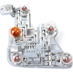 MeevrgR Anti-Korrosions- und verschleißfeste Rücklicht-Lampenfassung mit Glühbirne für W204 C-Klasse 2008 2015 (A2048201500)