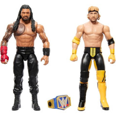 Mattel WWE Championship Showdown Roman Reigns vs Logan Paul 2 gab., daudzkrāsains iepakojums