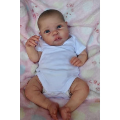 Zero pam Reborn Baby Doll Like Real Baby 20 Inch Newborn Baby Doll Realistic Silicone Baby Boy Lifelike Doll from 3 Years Girls