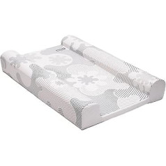 BabyDam SuperSnug maināmais paklājiņš - pelēks/balts