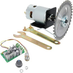 CHANCS DIY elektriskais zāģis 895 līdzstrāvas motors DC 12V-24V 6000RPM 12000RPM 20A PWM līdzstrāvas motora ātruma regulators