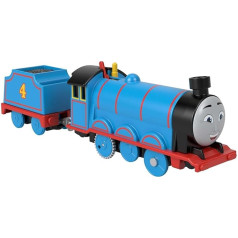 Thomas and Friends, Thomas & Friends Toby Battery Operated Toy Locomotive with Cargo Trailer for Children in Nursery Age 3 Years and Above, HTN30