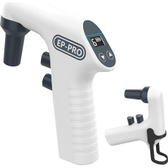 YOOTg Elektronischer Pipetten-Controller Mit Digitalanzeige, 0,1-100 Ml Elektronische Pipette, Leichter Wiederaufladbarer Lithium-Akku, Elektronischer Pipetten-Controller,BracketKit