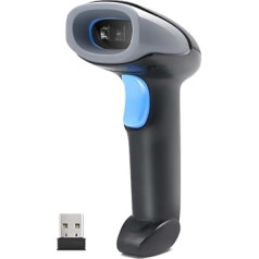 Drahtloser 2D- und QR-Barcode-Scanner - USB, automātiskais un manuālais skeneris, 120.000 eksprešu ar lielāku izšķirtspēju, HDWR HD3900